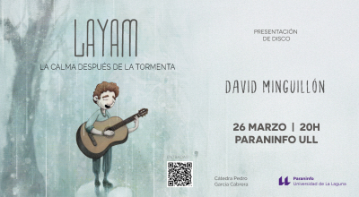 La Cátedra colabora con el cantautor tinerfeño David Minguillón