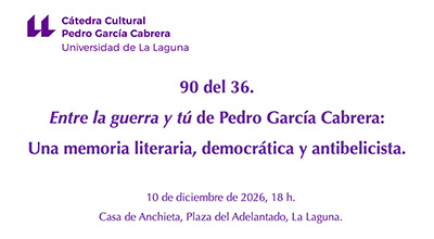 90 del 36: Entre la guerra y tú de Pedro García Cabrera